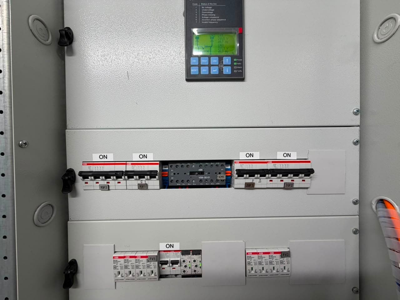 Automatic Transfer Switch Board
